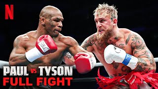 KO Jake Paul vs Mike Tyson FULL FIGHT HIGHLIGHTS  Netflix 2024 Boxing Match Breakdown [upl. by Worl]