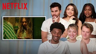 The Outer Banks Cast Reacts to Biggest Season 4 Spoilers  Netflix [upl. by Genia]