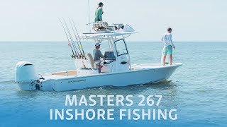 Masters 267 Bay Boat  Inshore Fishing [upl. by Nwadal]