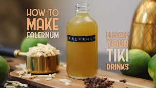 How to Make Falernum at Home  Barbados Syrup for Tiki Cocktails [upl. by Htor417]