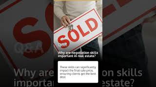 Negotiation skills are crucial in real estate Here’s a quick summary  Understand negotiation basi [upl. by Annyrb749]