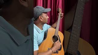 Tujhse Naraz Nahi Zindagi  Guitar Cover  shorts [upl. by Avik681]