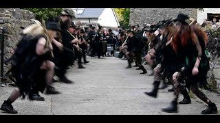 Beltane Border Morris at The Old Rydon Inn Kingsteignton 2 June 2022 [upl. by Leugim]