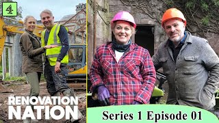 Renovation Nation  Series 1 Episode 01 Tracey and Rob want to turn their Scottish castle [upl. by Eerehc]