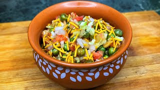 Pea Chaat  Fireless Recipe  Cooking without fire  Matar Chaat  Quick amp Easy Snacks [upl. by Lyle]