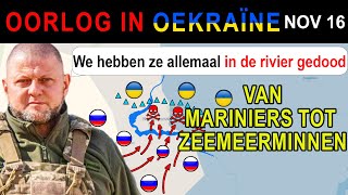 16 nov VERDRONKEN IN NEDERLAAG Russische Mariniers Lijden Zware Verliezen bij Aanval op Koersk [upl. by Honey]