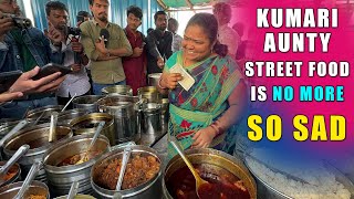 Kumari Aunty food stall  Unlimited Meals  Famous Kumari Aunty street Food at Madhapur  Hyderabad [upl. by Errised344]