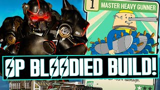 Overpowered Bloodied Heavy Gunner Build [upl. by Nebur]