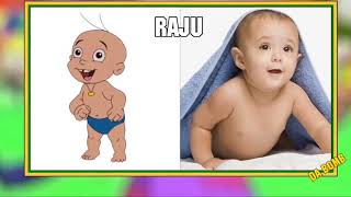 Chhota Bheem Characters In Real Life subscribe it [upl. by Clayborne258]