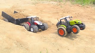 remote control tractor ll RC tractor ll mini tractor trolley ll toy tractor for kids ll toy video [upl. by Aehcim836]