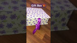 Handmade Gift Box 🎁 diy giftbox shorts youtubeshorts MasoomaCreations [upl. by Acinod]