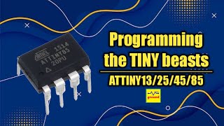 52 Programming ATTiny Microcontrollers using Arduino IDE  ATTiny13 ATTiny25 ATTiny45 ATTiny85 [upl. by Pachston]