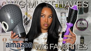 2024 AMAZON WIG MUST HAVES FOR BEGINNERS 2023 AMAZON WIG FAVORITES  ALWAYS AMEERA [upl. by Fanchan76]