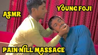 ASMR Pain Nill Massage By Young FoJi massagetherapy asmr massage asmrmassage massagemusic [upl. by Aicilram]