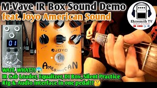 MVave IR Box  Joyo American Sound  MVave IR Cab Loader Equalizer and DI Box in one pedal [upl. by Hersh]