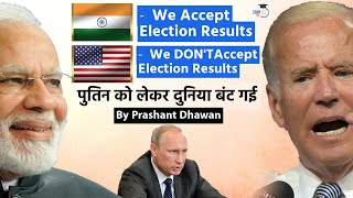 India and USA Are Divided Over Russia Election Results  Putin Says Taiwan is a Part of China [upl. by Metah]