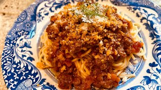 Spaghetti bolognese quick and easy [upl. by Nannerb]