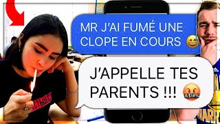 LES PIRES SMS DES PROFS VS ÉLÈVES [upl. by Anazus]