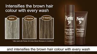 Plantur 39 Colour Brown  For a breathtaking shade of brown amp more hair strength MY [upl. by Marchelle595]