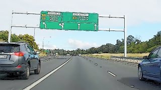 Sydney to Canberra  Timelapse Drive [upl. by Bunow]