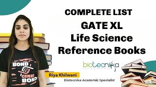 GATE Life Science Important Reference Books  Complete List [upl. by Yelak]