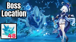 How to Unlock Hydro Tulpa Boss  Furina Ascension Material [upl. by Adlanor]