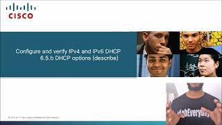 65 b DHCP Options Describe  CCNP [upl. by Sihonn]