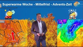 Südlage amp Föhn in dieser Woche  Mittelfrist bis Ende Oktober  grober Trend für die AdventsZeit [upl. by Underwood]