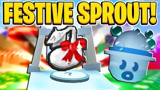 Donating A Festive Sprout To Wind Shrine  Girlfriend Buys Bubble Mask In Roblox Bee Swarm Simulator [upl. by Mooney]