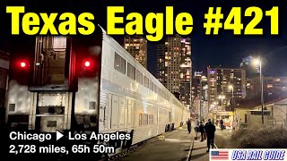 Amtrak Train Ride  Amtraks Longest Route All 43 Stops Complete Trip Report [upl. by Sheline]