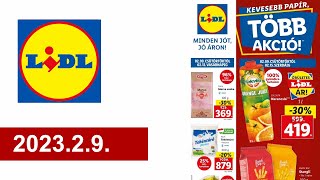 Lidl akciós újság 202329 [upl. by Hgielsa]