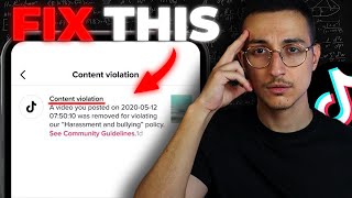 How To FIX amp AVOID TikTok Guidelines Violations in 2023 the only video you need [upl. by Georgiana559]