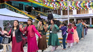 TABO Free Dance  May 29  Serkong Rinpoche’s Birthday  spiti tabo kinnaur spitivalley dance [upl. by Adnorahs]