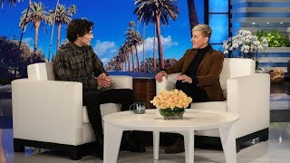 Timothée Chalamet Managed to Keep His Love for ‘The Office’ Hidden from Steve Carell [upl. by Stockmon]