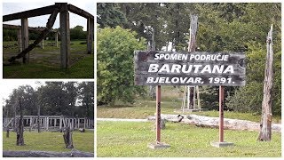 Spomen Područje Barutana Bjelovar 1991  Memorial Area [upl. by Mars]