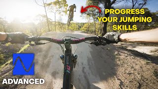 Learn to Jump your MTB in Canberra  Evolution Jump Trail [upl. by Llirrem240]