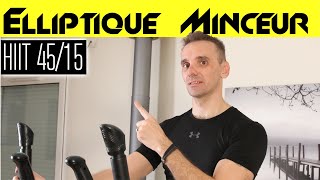 Elliptique Minceur  Hiit 45 sec [upl. by Donna19]