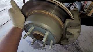 Rear brakes grinding  Theyre brand new  What happened [upl. by Neersin]