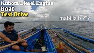 Test drive Kubota D750 diesel engine  mabilis ba [upl. by Eltrym]