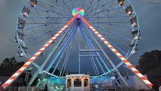 🎬 Clip  Riesenrad „Lounge 360quot  Hanstein  Moerser Kirmes 2024 [upl. by Gabbey730]