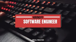 Hiring  Software Engineer for Bengaluru Location [upl. by Ojoj358]