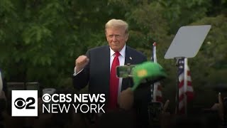 Donald Trump holds first major rally in New York City since 2016 [upl. by Ettevahs]