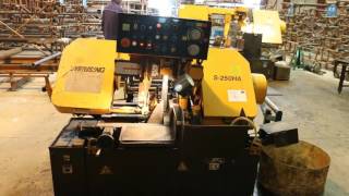 EVERISING automatic band saw S250 HACE de 2002 [upl. by Beau]