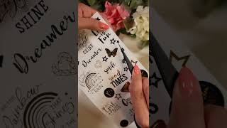 Star Theme Mini Journal ASMR [upl. by Ahseinek182]