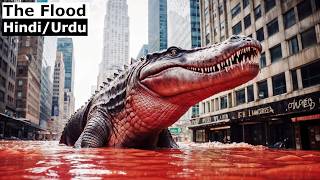 The Flood 2023 Movie Explained in HindiUrdu Summarized हिन्दी  Horror Alligators [upl. by Genvieve]