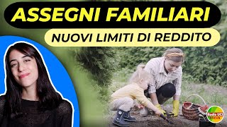 Assegni Familiari 2023 Cambiano requisiti e importi [upl. by Nahs]