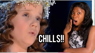 Amira Willighagen  Ave Maria HD Quality  SemiFinals Hollands Got Talent 2021 REACTION [upl. by Akemrej]