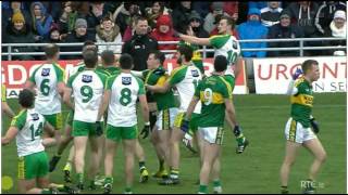 Kerry Donegal 2016 Fights Fingers Red Cards Nasty [upl. by Madox872]