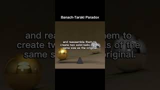 BanachTarski Paradox interesting fact maths [upl. by Yasnyl]