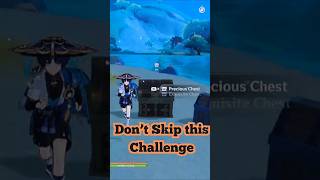 Dont skip this challenge  Hiden Chest genshin impact genshinimpactedit genshinimpact hoyovers [upl. by Anairotciv]